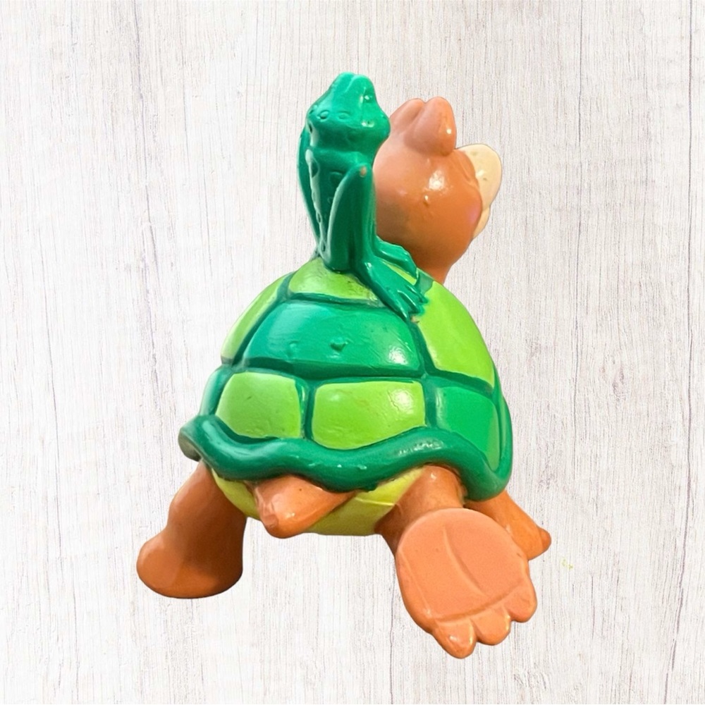 Tyco Swan Princess Lake Jean Bob Frog Speed Turtle Figure Cake Topper Toy 1994 - Picture 4 of 5